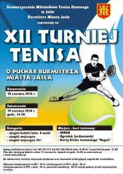 Turniej Tenisa_plakat_2016